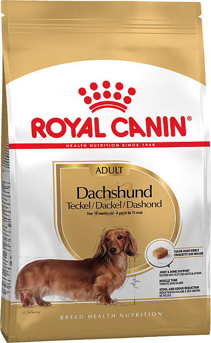 Корм для взрослых собак породы ROYAL CANIN DACHSHUND ADULT 1.5 кг Киев - изображение 1
