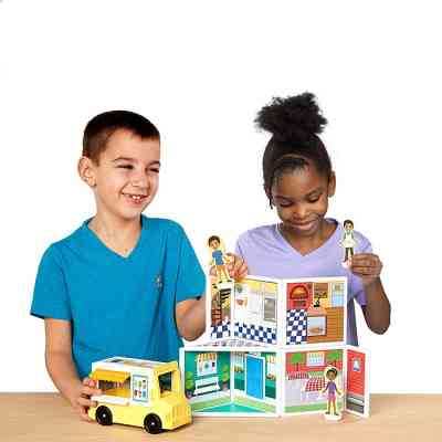 Игровой набор Melissa&Doug магнитный Магазин пиццы и мороженого (MD30658) Винница