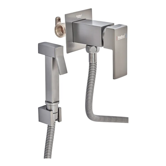 Графитовый смеситель для биде Haiba Kubus 002 Inner HB4003 Харьков