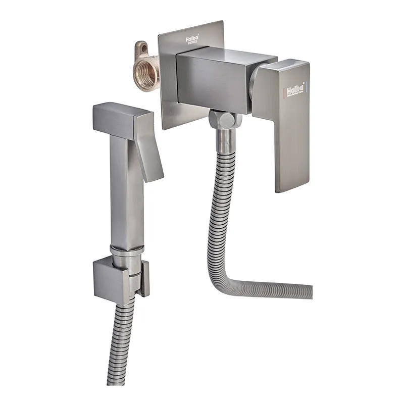 Графитовый смеситель для биде Haiba Kubus 002 Inner HB4003 Харьков - изображение 1