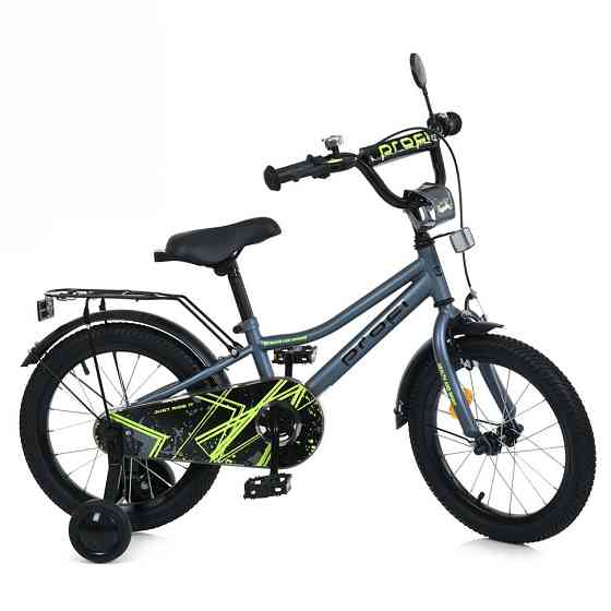 Велосипед дитячий MB 14014-1 колеса 14 дюймів, чорний Вінниця