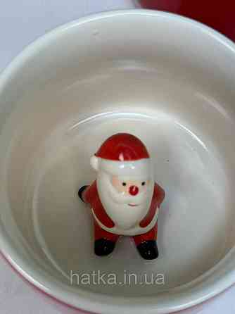 Кухоль керамічний новорічний Olens "Сюрприз-дед мороз" 350 мл 102-1021 Київ