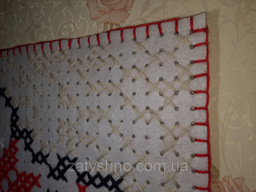 Вышитая картина на стену Карта Украины Киев - изображение 8