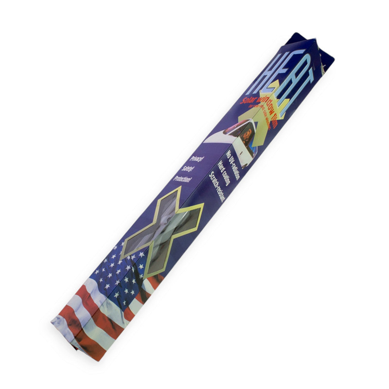 Плівка тонувальна американка heat 0.5x3m super dark black (src антиподряпин) Мукачево - фото 1