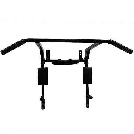 Турнік-бруси настінний "Iron" NE-TR-3B 3 в 1 з м'якими ручками чорний Вінниця