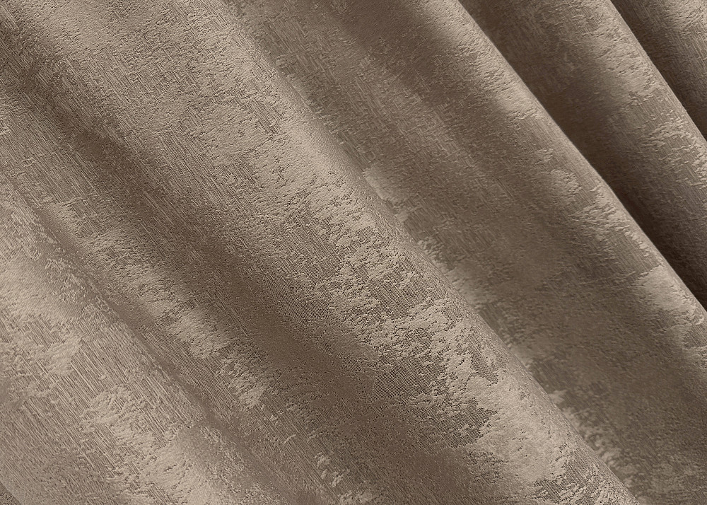 Комплект готовых штор VR-Textil Жакард Sultan XO № 1682ш Какао 125х290 см 2 шт (39-0042) Киев - изображение 6