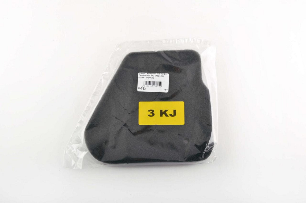 Элемент воздушного фильтра скутер Ямаха JOG 3KJ (поролон сухой) (черный) ST Мукачево - изображение 1