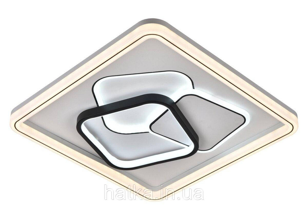 Стельова люстра 5013 (Білий+Чорний) Київ - фото 1