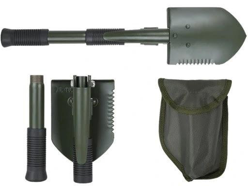 Армійська Складна Лопата саперна 3в1 (Кирка, Пила) + чохол Mil-Tec від Sturm (15525000) Нержавіюча сталь Нововолинськ - фото 1