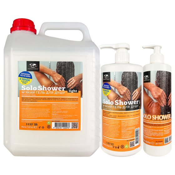 Гель для душу, тіла та волосся Primaterra (1 кг) Д Павлоград