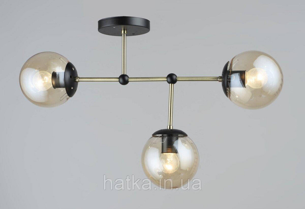Потолочная люстра Sirius B A4261/3 AB+BK Киев - изображение 1