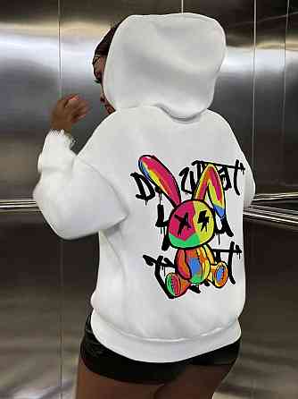 Худи, світшот, толстовка жіноча біла 2647670790 Дніпро