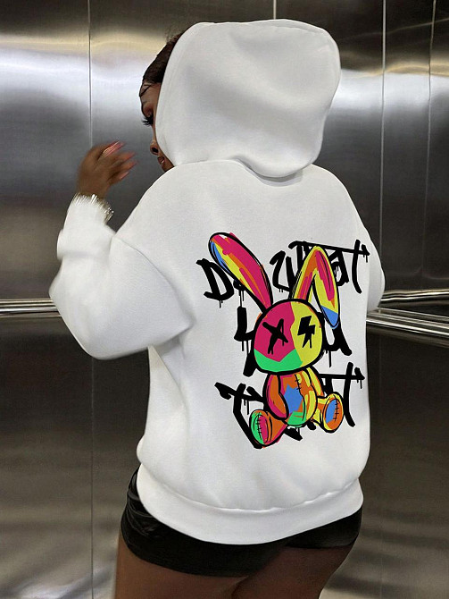 Худи, світшот, толстовка жіноча біла 2647670790 Дніпро - фото 1