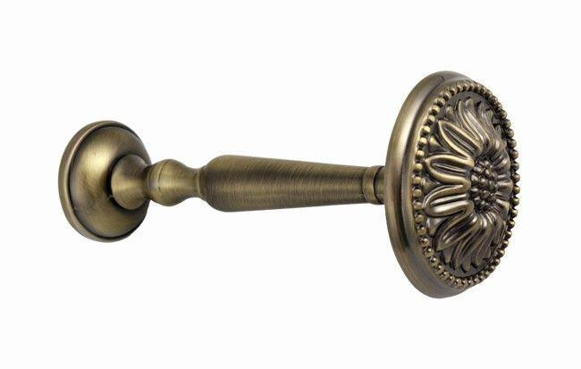 Підхват для штор Orvit Флор 130 х 55 мм Антик (6989180) Львов - изображение 1