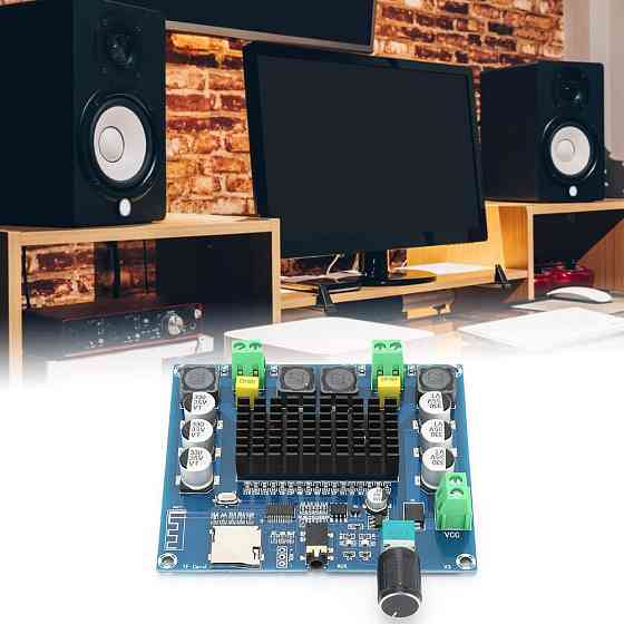 Стерео усилитель звука 2x100Вт с Bluetooth и MicroSD Киев