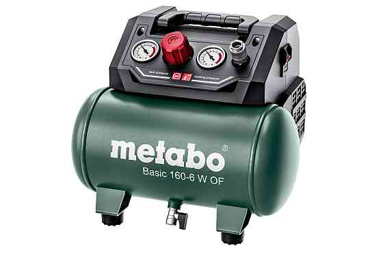 Компресор переносний Metabo Basic 160-6 W OF (601501000): 160 л/хв., 900Вт, 6 бар Київ