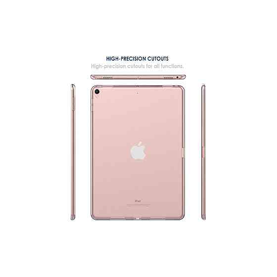 Чохол накладка бампер iCoverCase Ultra Thin Silicone Back Cover прозорий TPU 0.3 мм для iPad Pro 10.5 і 12.9 Київ