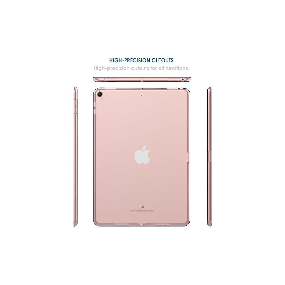 Чохол накладка бампер iCoverCase Ultra Thin Silicone Back Cover прозорий TPU 0.3 мм для iPad Pro 10.5 і 12.9 Київ - фото 4