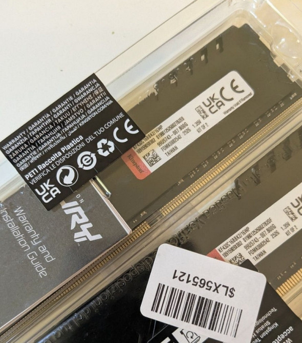Нова на гарантії Оперативна пам'ять 16 GB DDR4-3200 Kingston fury Beast. Харків - фото 3