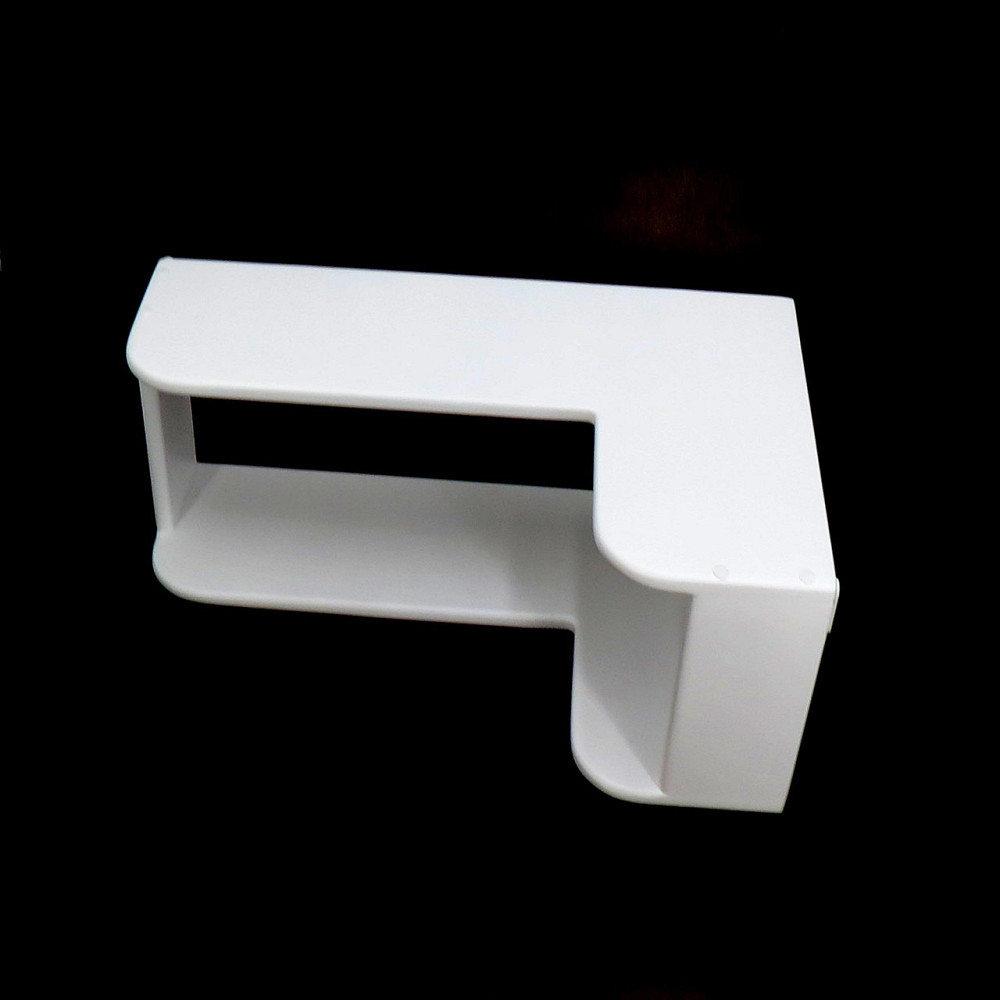 Кутова настінна полиця "Бараона ліва" зефір Миколаїв - фото 3