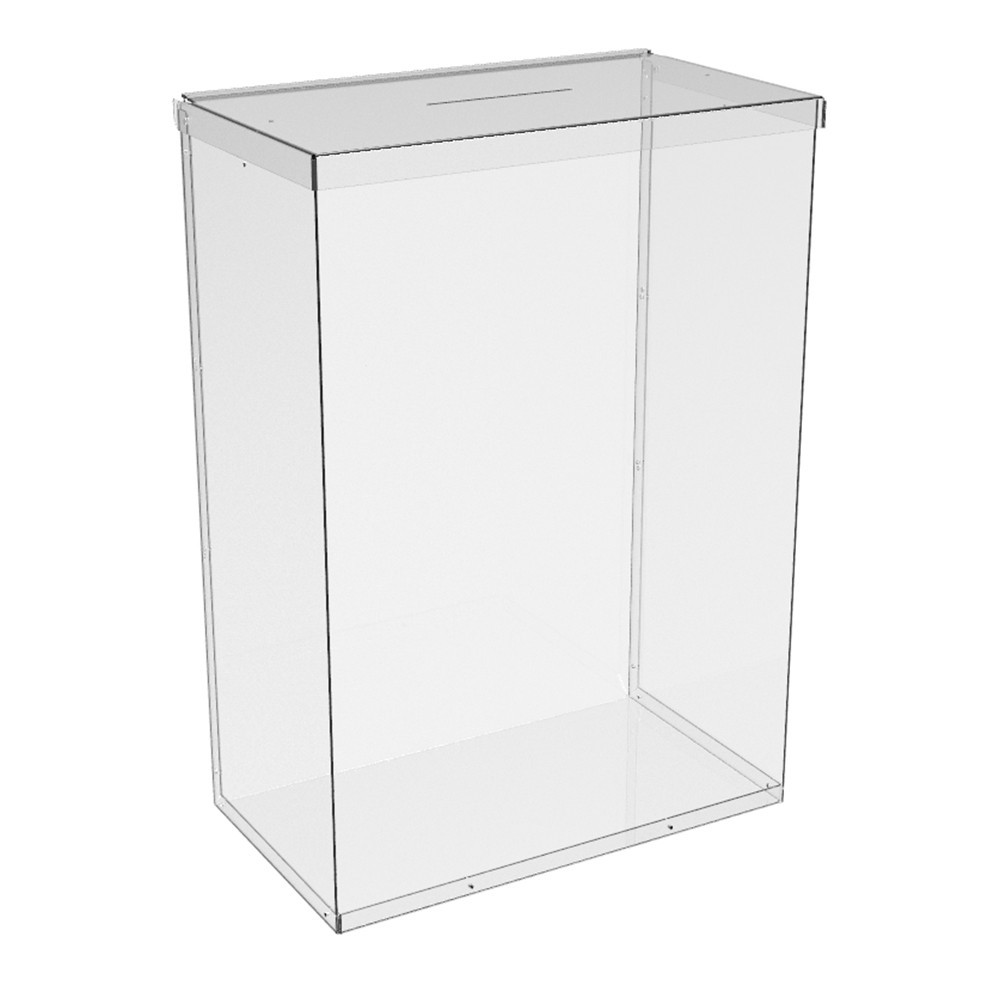 Ящик EKOSTAR без замка для пожертвований и сбора денег 350x200x500. Объем 35 литров Киев - изображение 3