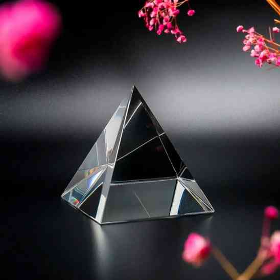 Статуетка кришталева Піраміда Київ