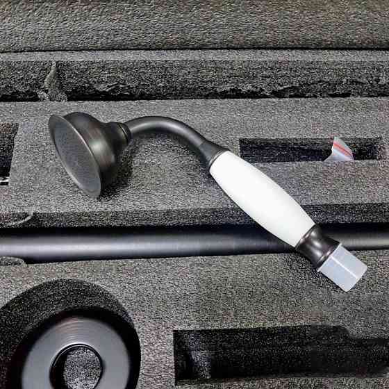 Змішувач для ванни на підлогу Imprese Podzima Zrala ZMK02170806 чорний / бронза Київ