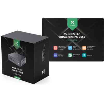 Компьютер Vinga Mini PC V660 (V6601235U.16256) Винница