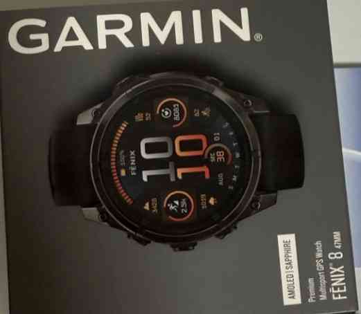 Смарт-Часи Garmin Fenix 8 amoled sapphire 47 mm Київ