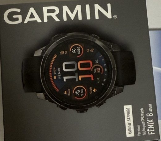 Смарт-Часи Garmin Fenix 8 amoled sapphire 47 mm Київ - фото 1