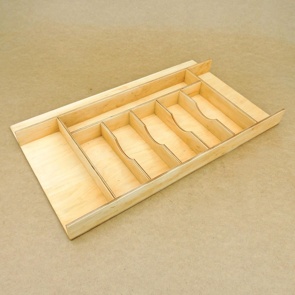 Лоток для столових приладів "Мігас 67" ваніль Миколаїв - фото 1