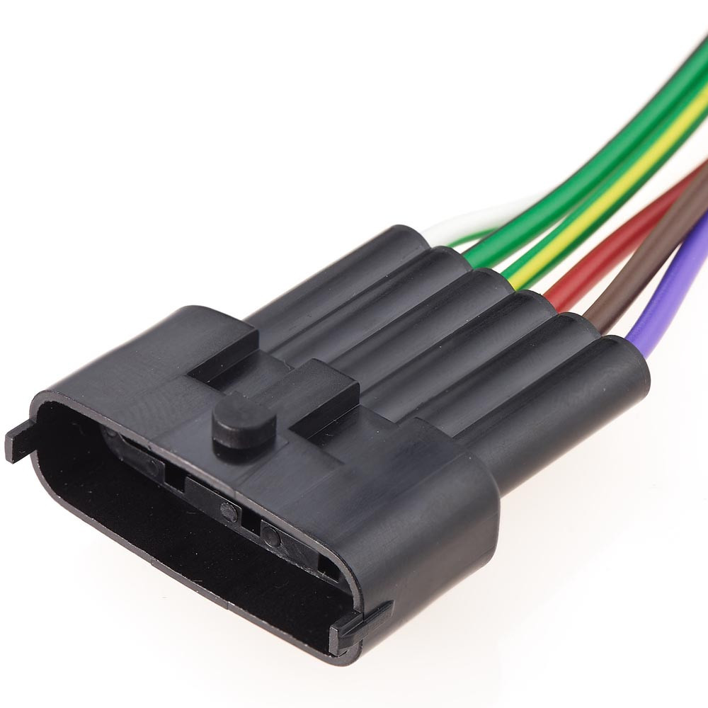 Роз'єм конектор с проводом, 6-кон., Роз'єм Педали Акселератора Bosch, Bosch Універсальна, Багато марок Київ - фото 1