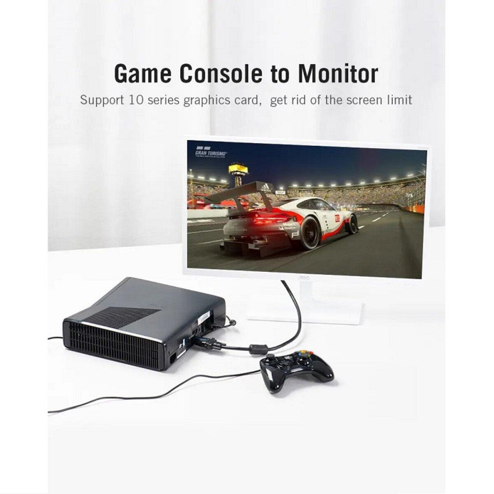Відеоадаптер відео перехідник адаптер Vention HDMI - VGA Converter 1080P with 3.5 мм Audio AIDB0 Одеса - фото 7