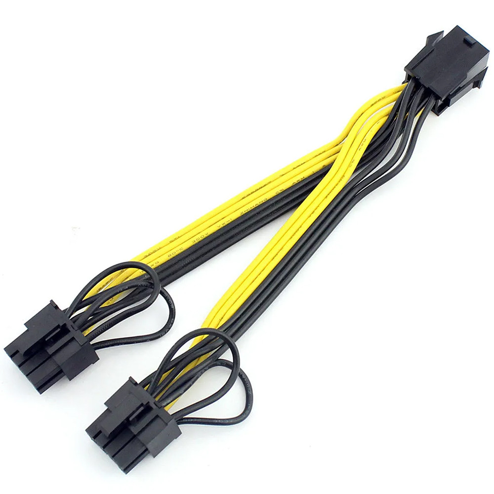 Кабель живлення для відеокарти ATX 6pin на 8pin (6+2), 50см Винница - изображение 1