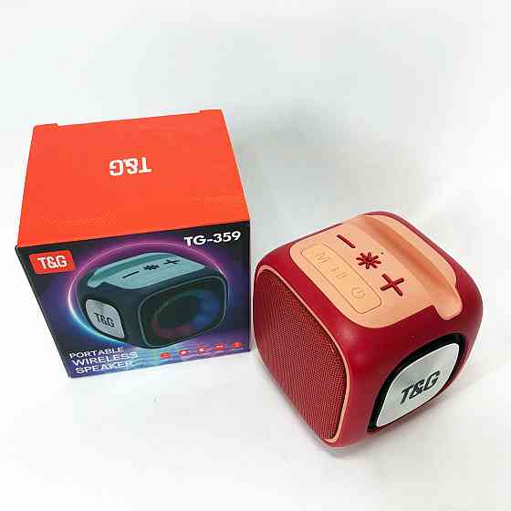 Аккумуляторная bluetooth колонка TG359, Портативная блютуз колонка XN-835 поддержка флешек Киев