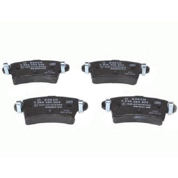 Тормозные колодки Bosch дисковые задние NISSAN Interstar/OPEL Movano/RENAULT Master 0986494043 Харьков - изображение 1