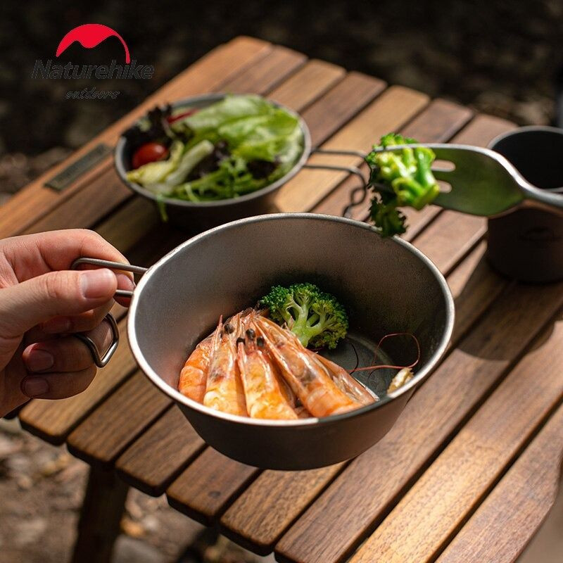 Миска титанова Naturehike NH21CJ010, 450 мл Київ - фото 2