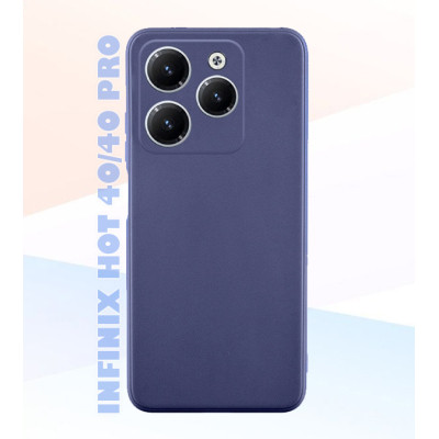 Чехол для мобильного телефона BeCover Full Camera Infinix Hot 40 (X6836)/ 40 Pro (X6837) Deep Blue (711658) Вінниця - фото 4