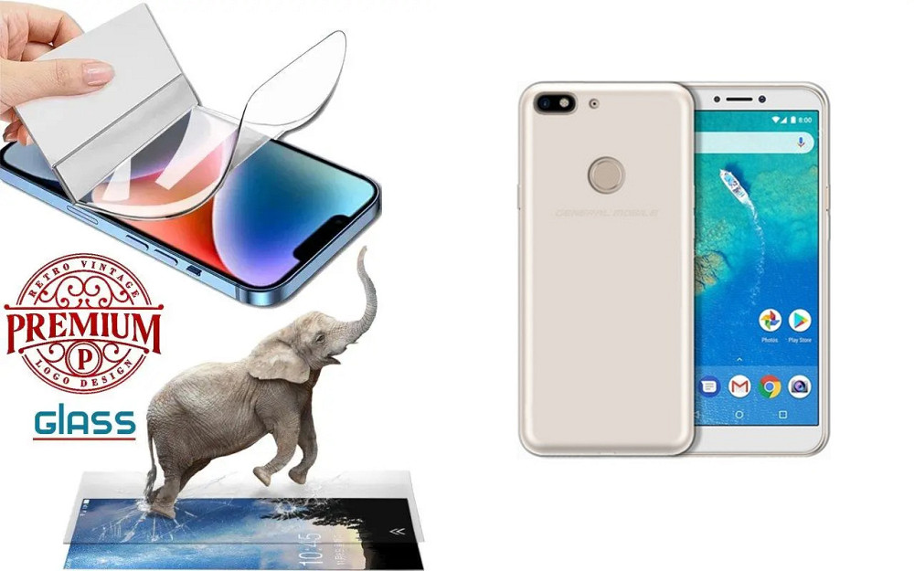 Полиуретановая пленка General Mobile GM8, Premium, толщина 0,2 мм Киев - изображение 1