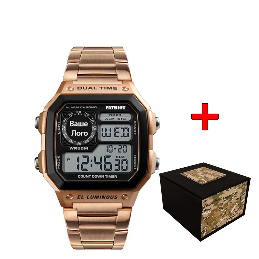 Patriot 011RG Ваше лого Рожеве Золото + Коробка SBR Киев - изображение 1