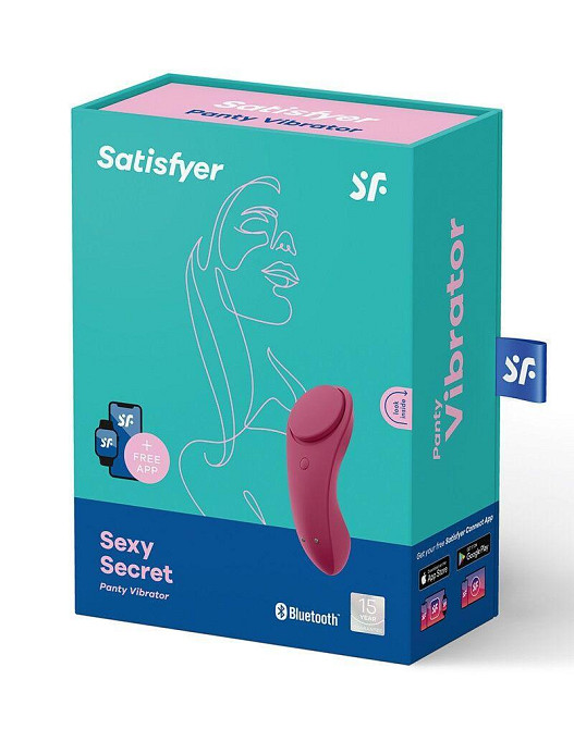 Смарт-вібратор у трусики Satisfyer Sexy Secret Sex Aura Київ - фото 7