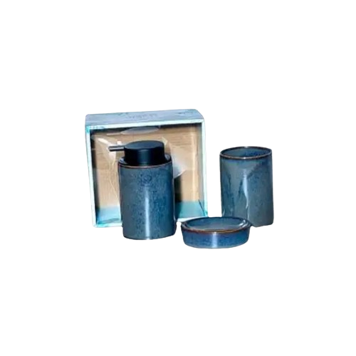 Набір для ванної кімнати 3в1 (мильниця, стакан, диспенсер) Four 899-4 S&T
    
            
                Набір для ванної кімнати 3в1 (мильниця Житомир - фото 1