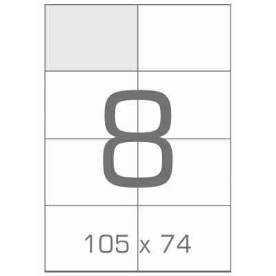 Этикетка самоклеящаяся Tama 105х74 (8 на листі) с/кл (100листів) (17791) Винница