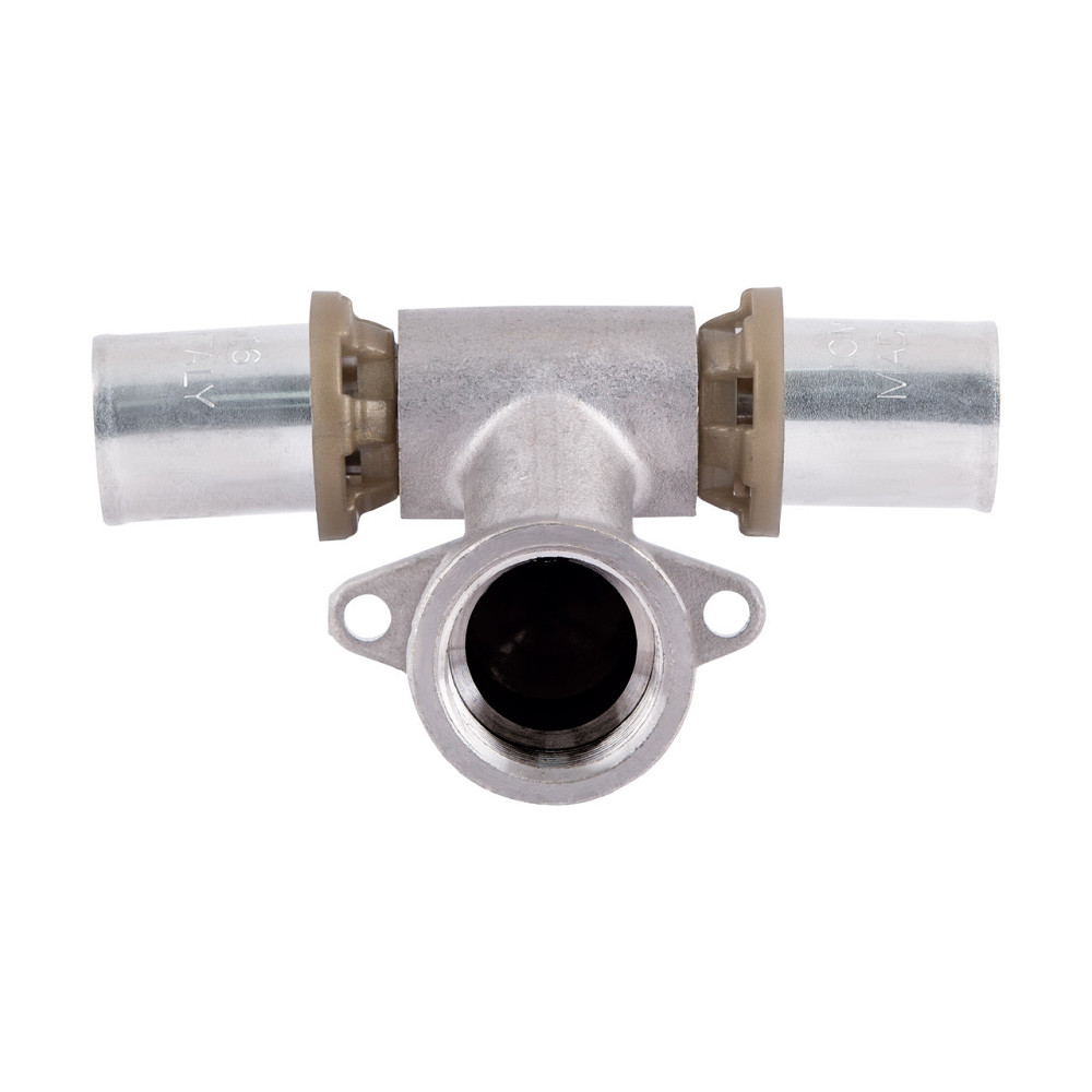 Прес-фітинг Icma-трійник 1/2" ух16 настінний прохідний No 422 Київ - фото 6