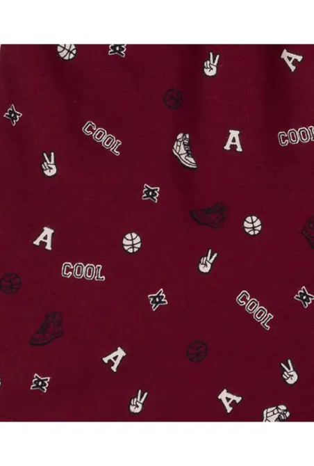 Труси чоловічі шорти Atlantic 3MH-188 M, Бордовий Київ - фото 3