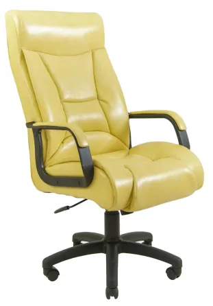 Офісне Крісло Керівника Richman Magistr Titan Vanilla Пластік Річ М1 Tilt Ванільний Київ