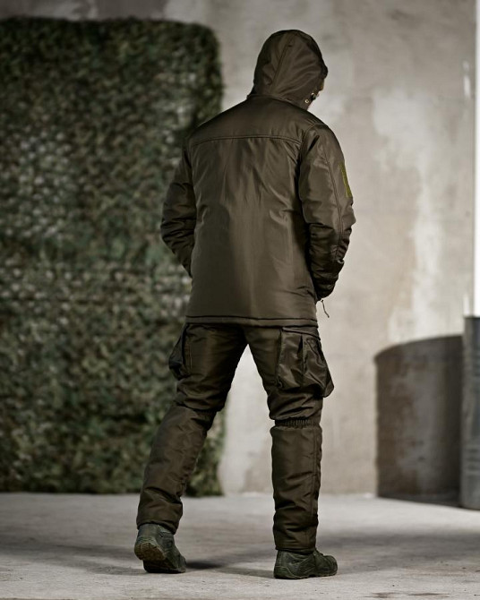 Зимний тактический костюм NORTHERN  олива ТР6586 Одесса - изображение 5