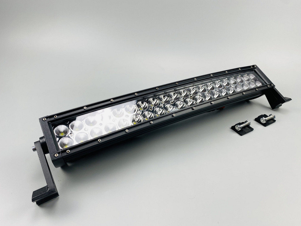 Світлодіодна фара LED BAR прямокутна 120W (напівколо), 9-32В IP67 led chip 3030 40 led ламп Мукачево - фото 6