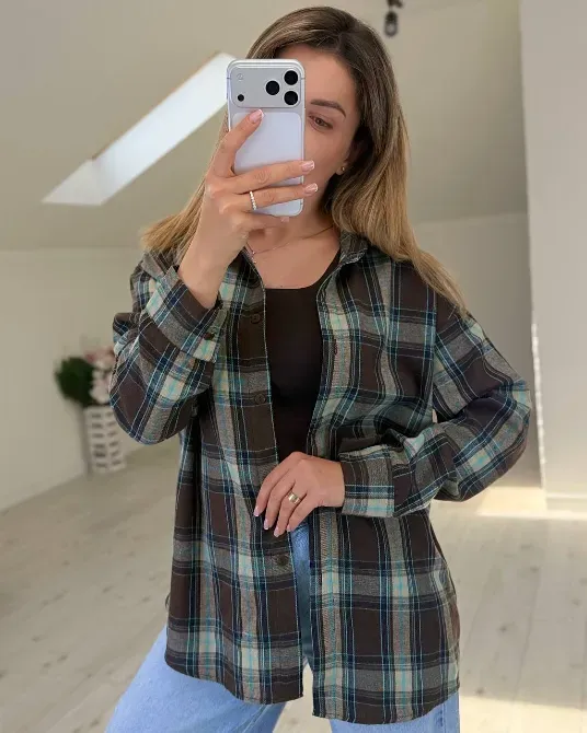 Рубашка удобная, свободная и выглядит стильно без лишних усилий Одесса - изображение 7