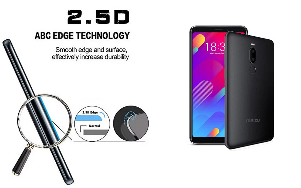 Защитное стекло ArmorGlass для Meizu M8, M8 lite, M8 Note – устойчивое к царапинам и ударам Киев - изображение 2